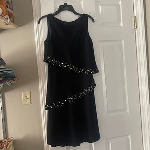 Black sequin dress - S.L. Fashions size 8